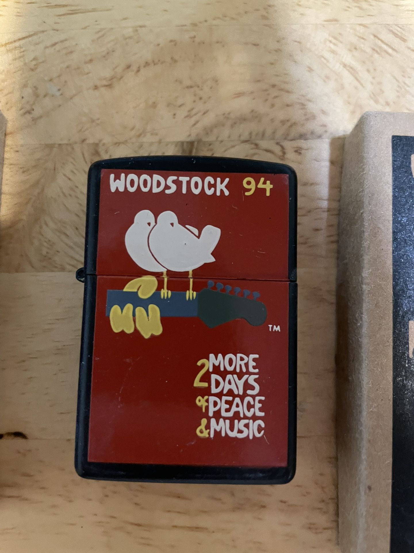 Zippo Woodstock 94 Lighter
