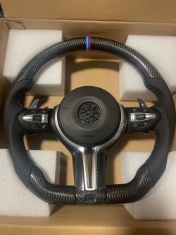 BMW steering wheel