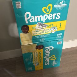 Brand New Size 1 Baby Diapers 