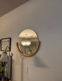 Wood mirrors
