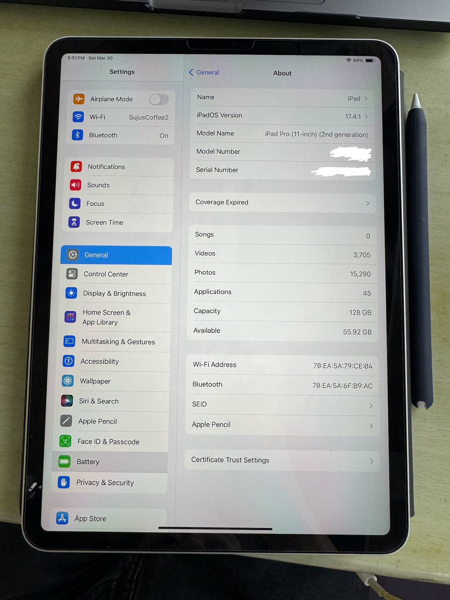 iPad Pro 128gb 