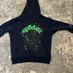 Green And Black Spider Hoodie
