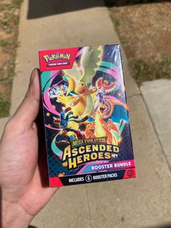 Pokémon ascended hero’s booster bundle