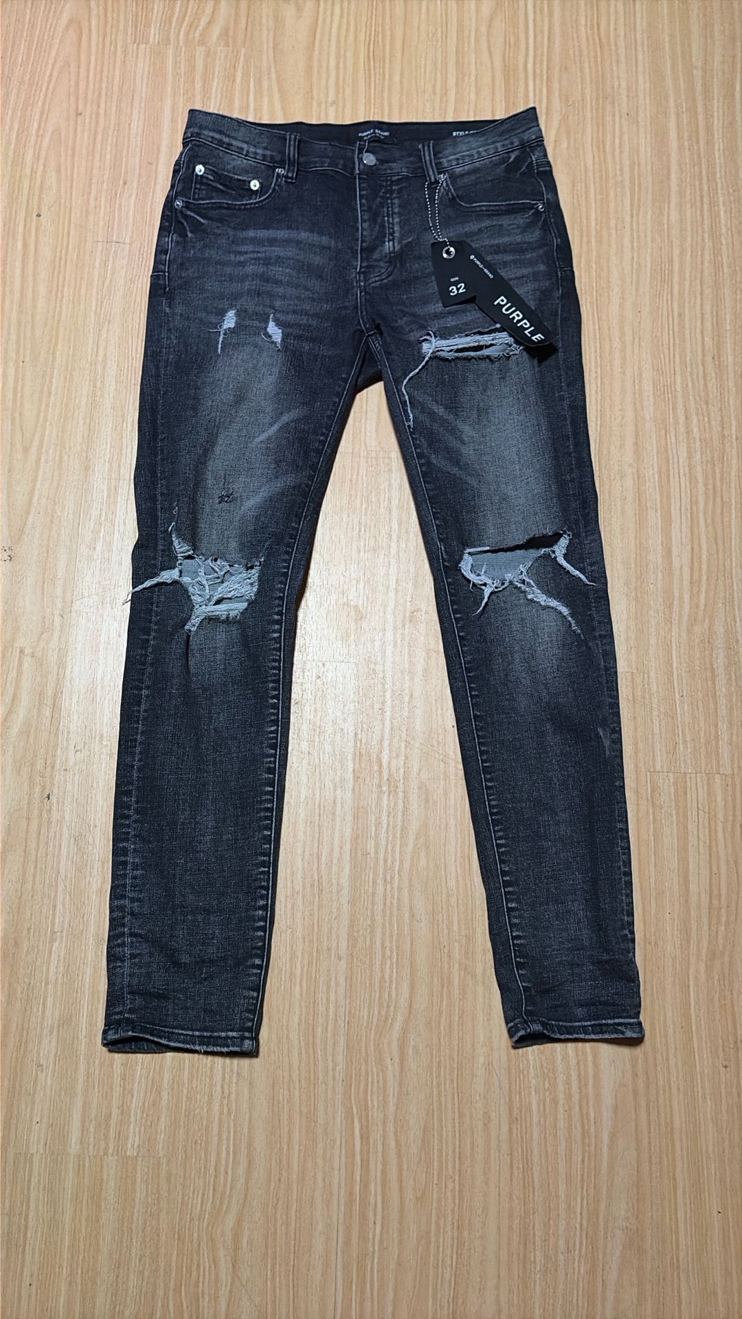 Black Grey Purple Brand Black Tag