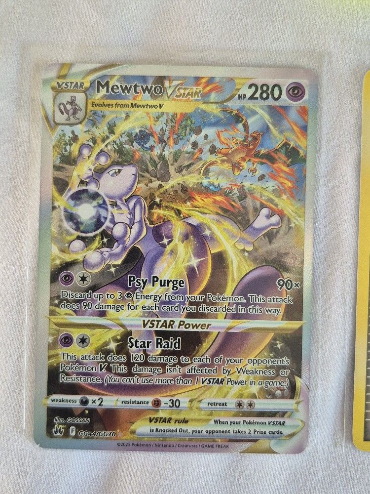 Pokémon Mewtwo Vstar Promo