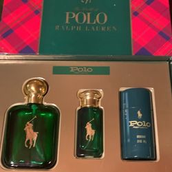 Polo Ralph Lauren Men’s Polo Green Gift Set Fragrances Deodorant (contact info removed)012924