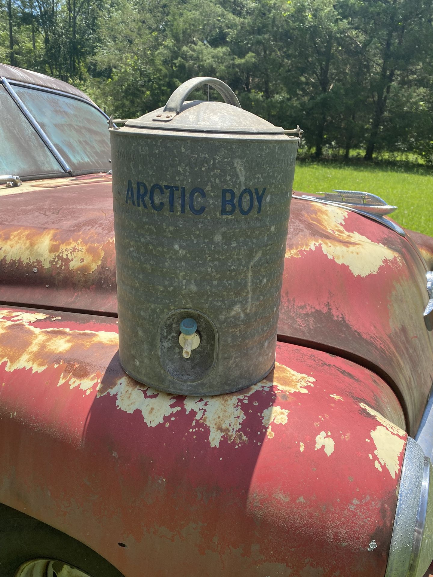 Antique Cooler