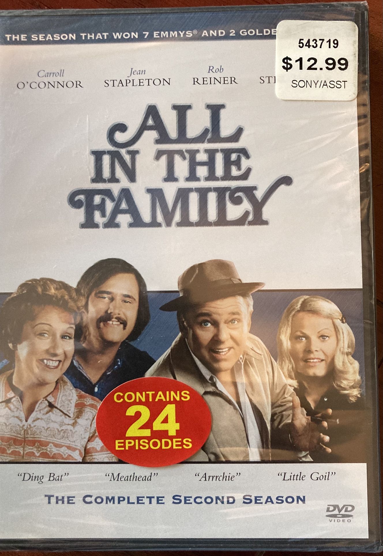 All In The Family Season 2 DVD New and Sealed