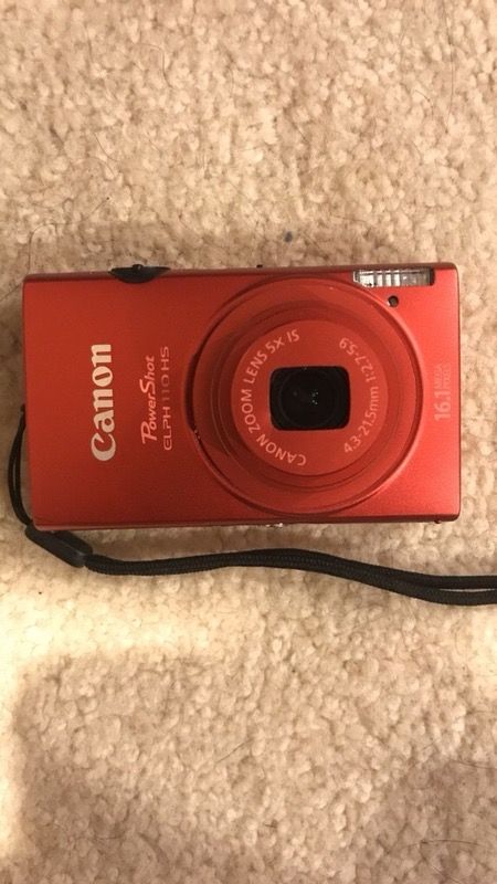 Canon Powershot HD Camera (Red)