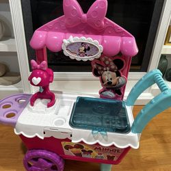 Minnie Mouse ice Cream Cart 