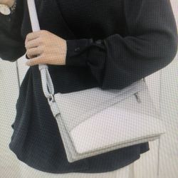 Stitched geometric storage bag