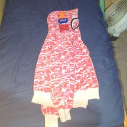 2XL Bape Hoodie Pink