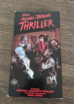 The Making of Michael Jackson's Thriller (1983 VHS) Michael Jackson John Landis $25