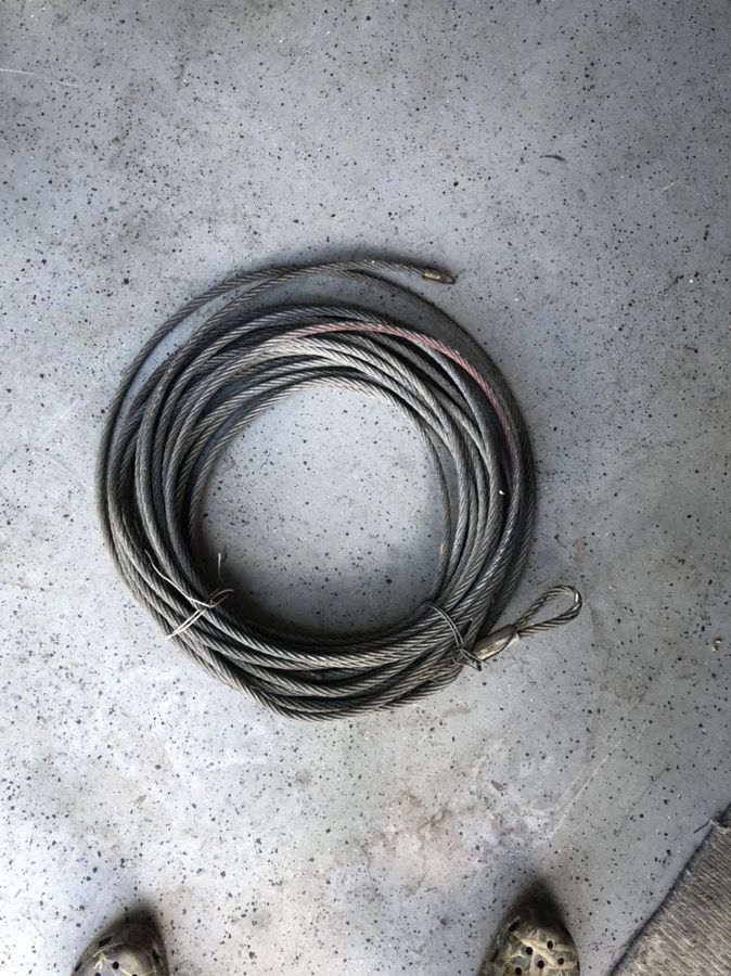 Winch cable 100’