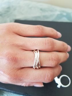 beautiful silver ring