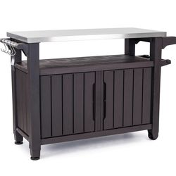 Grill/Utility Cart With Cover