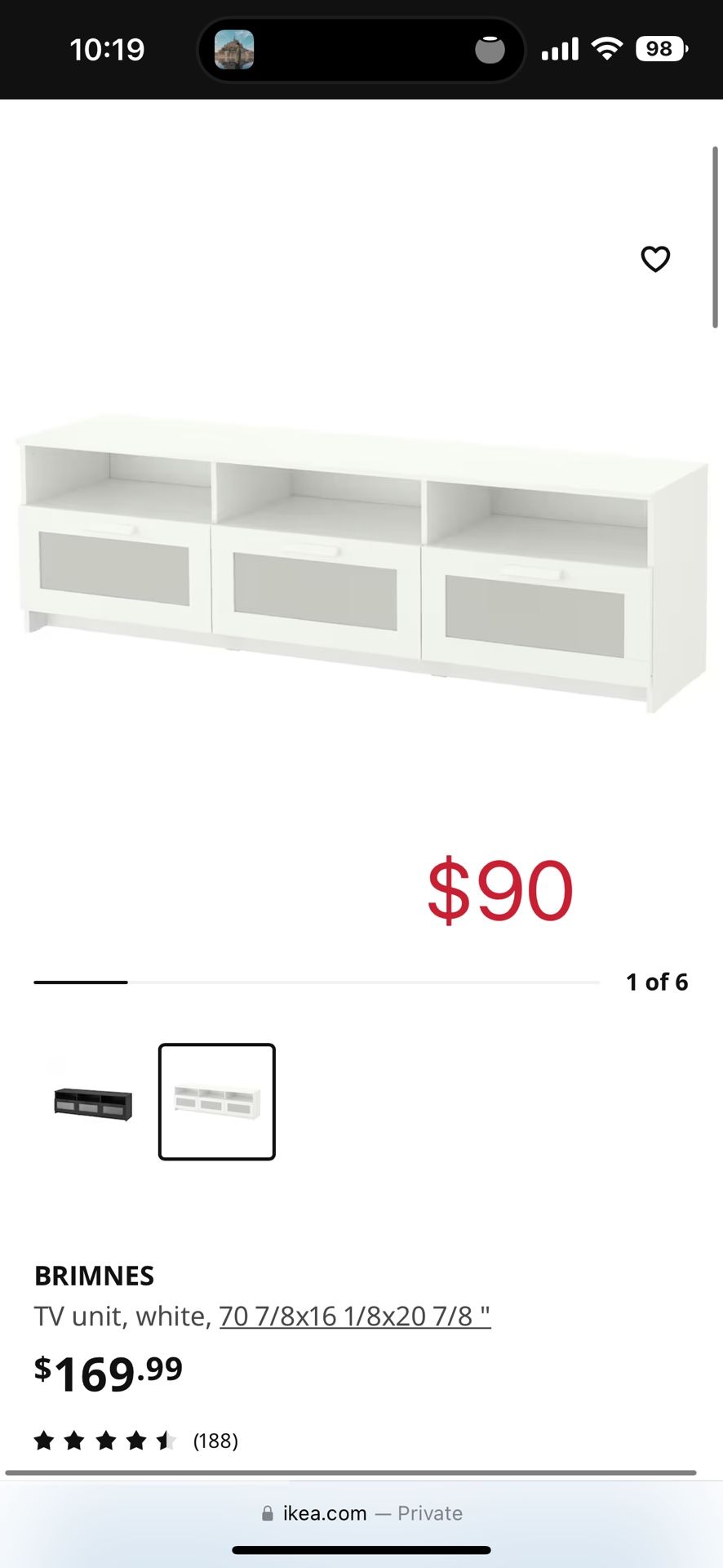 Ikea TV Stand