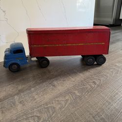Toy Truck w/Trailer Structo Toys