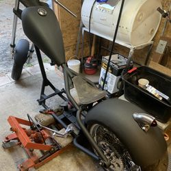 Harley Chopper Rolling Frame