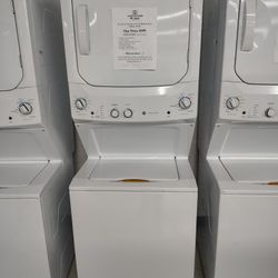 $999 (MSRP$1649, Save $650) GE Electric Washer Dryer Combo W/ Rotary Controls