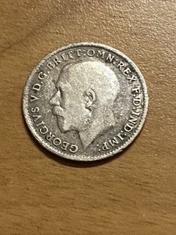 1915 British Empire 3 Pence 