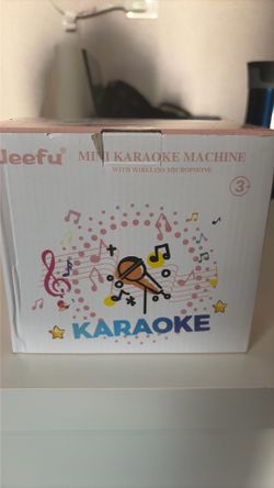 Mini karaoke machine