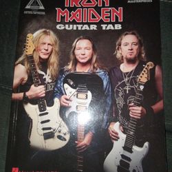 Hal Leonard Iron Maiden Guitar Tab Guitar Recorded Version Sftcvr by Iron Maiden