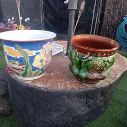 Porcelain Flower Pots