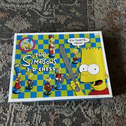 The Simpsons 3D Chess Set