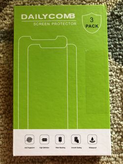 iPhone XS Max Screen Protector - 3 Pack