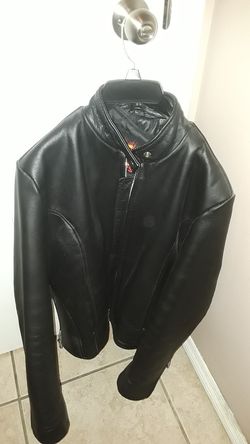 Black Leather Jacket $20