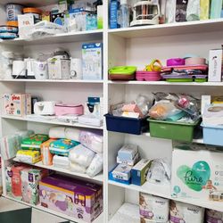 Baby Wipe Warmer,  Bottle Warmer,  Diaper Genie,  Plates, Cups, Baby Carrier,  Sterilizer& Diapers 