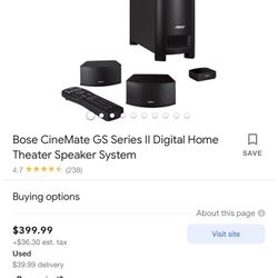 Bose Surround Sound