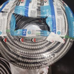 14/3 MC-AL Metal Clad Wire 250ft Roll 