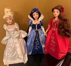 Disney Princess Collectible Porcelain Dolls