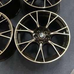 New Set 19 Inch BMW 789M Sport Package Style Staggered Rims Wheels 19x8/9 +25/+30 5x112