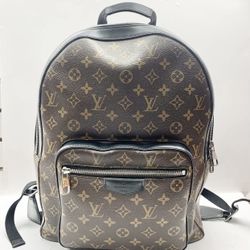 Louis Vuitton Leather Backpack