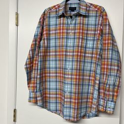 Scott Barber. Men’s New Plaid Shirt GRE1413