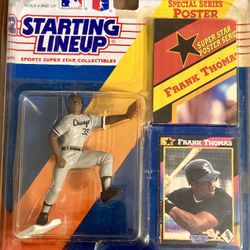 Starting Lineup MLB Lot Frank Thomas Mike Piazza Roger Clemens Vintage Kenner
