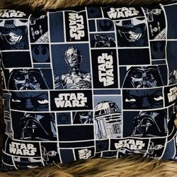 Star Wars Room Decor Small Pillow 15”x13” Handmade New