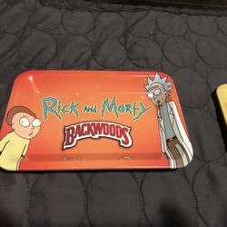 Rick And Mortty Rolling Trays