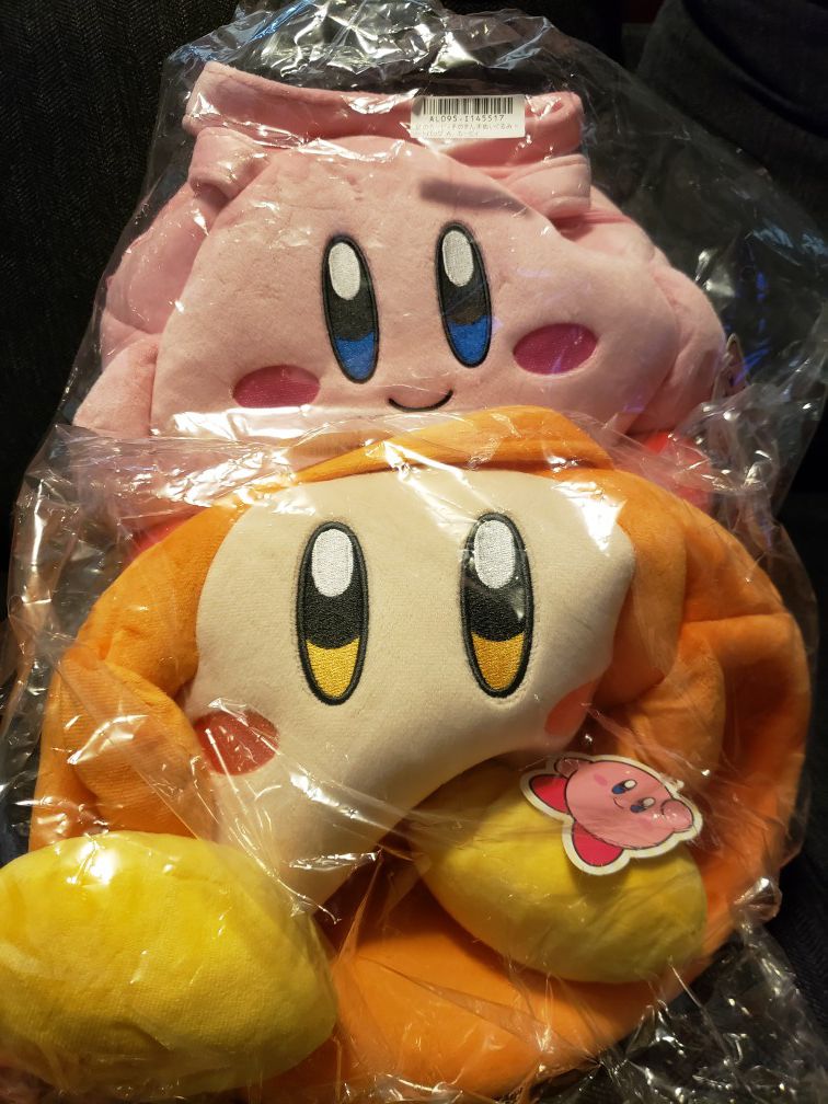 Kirby & Waddl Dee plush tote bag Set of 2 SK Japan 2019