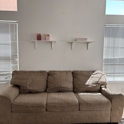 FREE!! Beige couch (3 seats sofa)