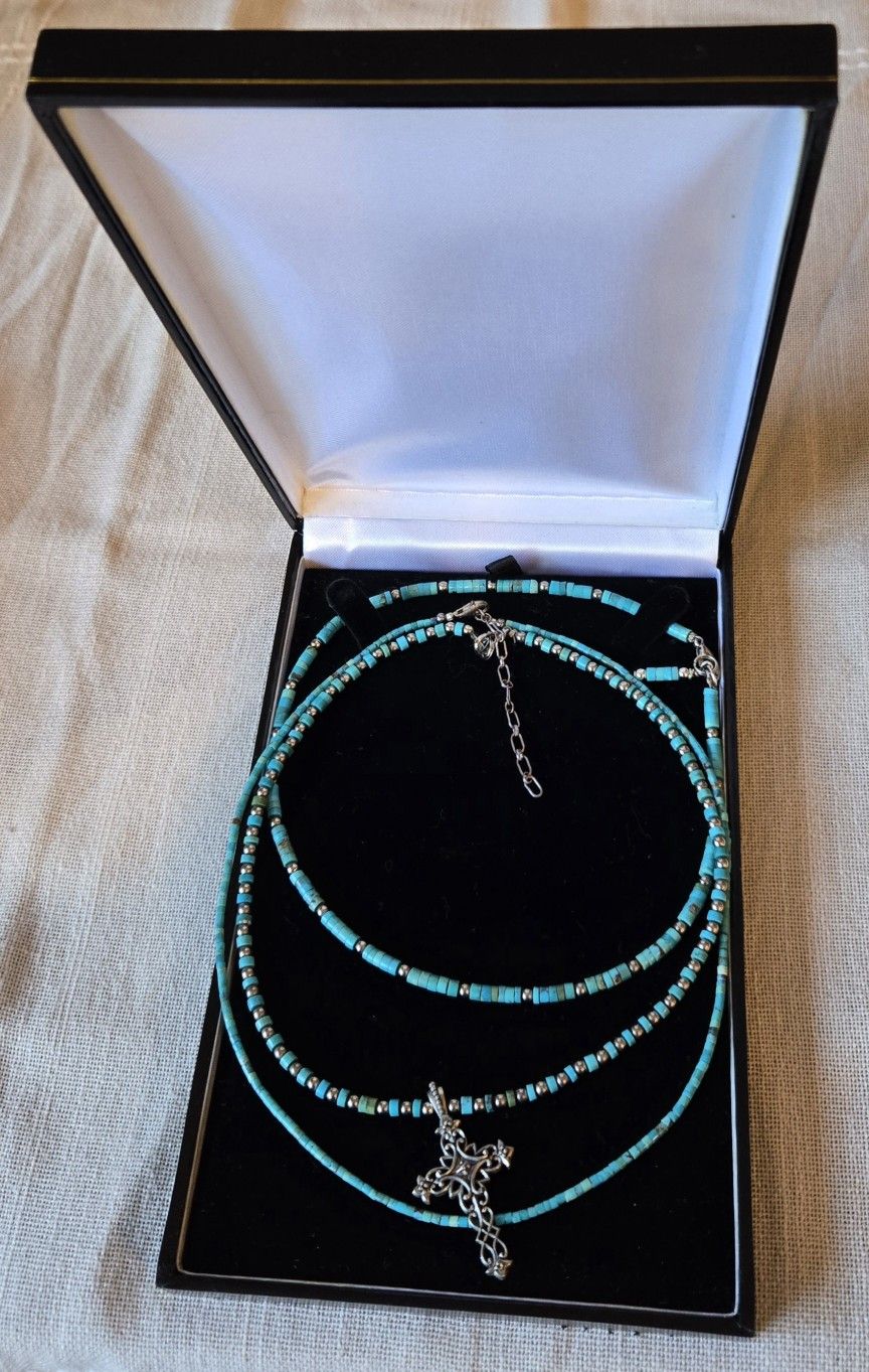 Three Turquoise Necklaces