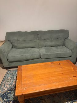 Couch and coffee table