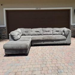 Microfiber Sectional Sofa 