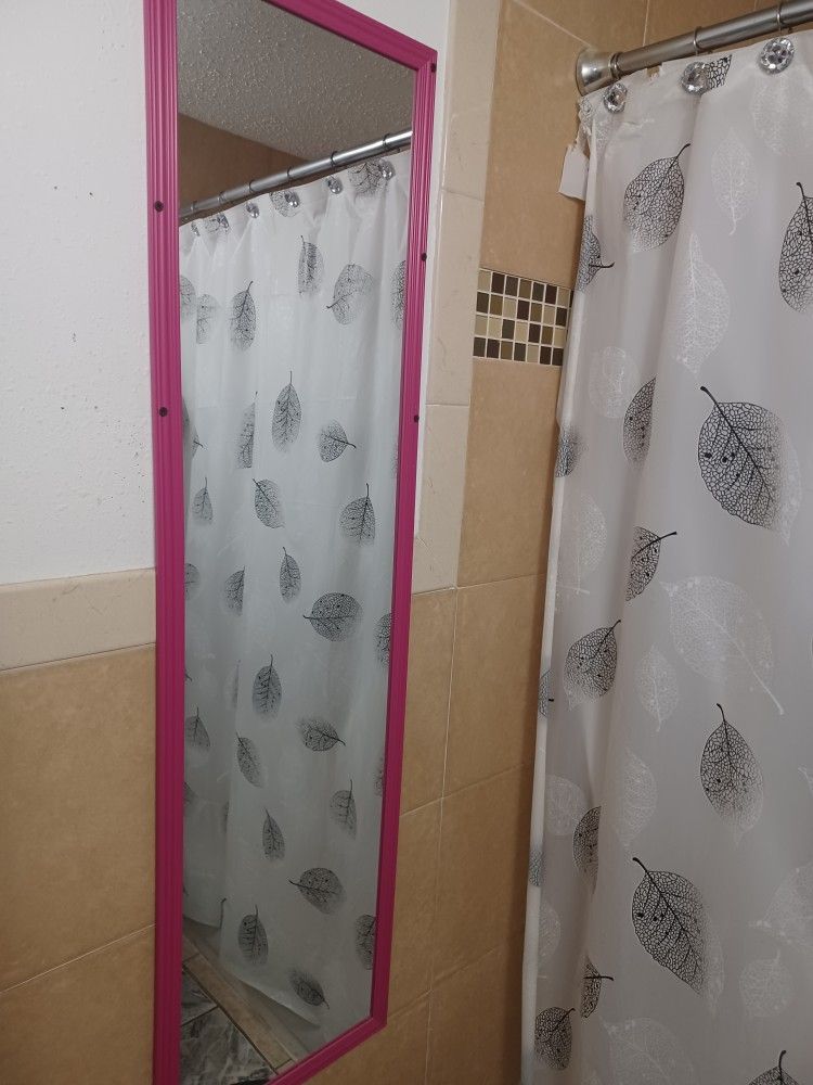 Espejo De Pared Rosa