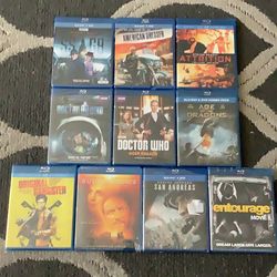 10 BRAND NEW BLU-RAY’s