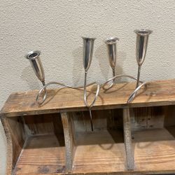 Vintage Napier Candleholders.