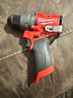 Milwaukee M12 FUEL 12-Volt Lithium-Ion Brushless Cordless 1/2 in. Hammer Drill (Tool-Only)